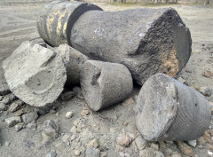 Прием отходов в целях последующих их подготовки и использования: электроды графитовые отработанные